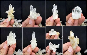 RACIMO DE CRISTAL DE CUARZO NATURAL ESPECEMENS CRISTAL CURATIVO REIKI 50 un. 740g - Imagen 1 de 14