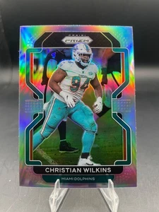 2021 Panini Prizm CHRISTIAN WILKINS True Silver PRIZM #109 DOLPHINS - Bild 1 von 5