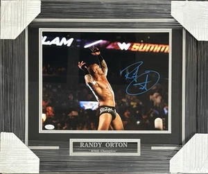 Randy Orton WWE Firmado Enmarcado 11x14 JSA - Imagen 1 de 1