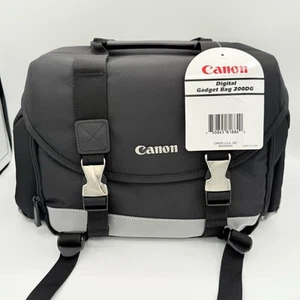 Sac gadget numérique Canon 200DG pour tous les appareils photo EOS/Rebel noir/gris neuf avec étiquette - Photo 1 sur 13