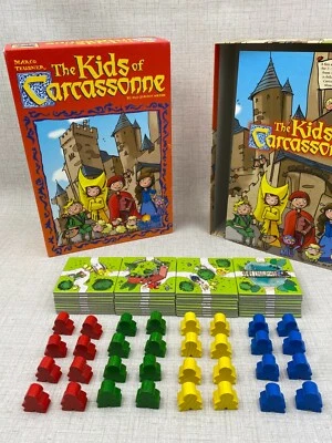 The Kids of Carcassonne Junior Tile Game - COMPLETE - Rio Grande Games 2009 GUC - Image 1 of 4