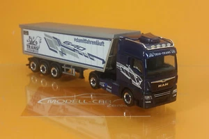 Herpa 314299 MAN TGS XXL Stöffelliner Sattelzug Trio Trans 1:87 NEU Modellauto - Picture 1 of 2
