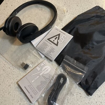 Sennheier EPOS Adapt 260 Bluetooth Stereo Headset with Dongle 1000882. New. Open - Image 1 of 4