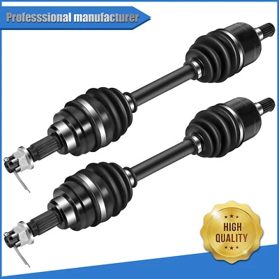 2x Ejes articulados CV delantero derecho izquierdo para Honda Rancher 350 2000-05 TRX350FM 4x4 ES Foto 1 de 4