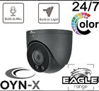 OYN-X EAGLE 5MP starlight 24/7 full colour Turret Camera with audio MIC AoC grey