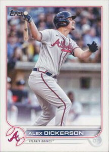 2022 Topps Update #US174 Alex Dickerson NM-MT Braves ID:49023