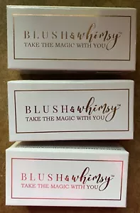 Blush & Whimsy *BELLE BLUSH* Magical Color Changing Lipstick x 3 FULL SIZE - Picture 1 of 4