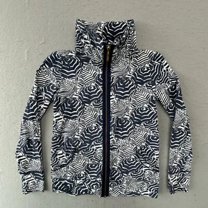 Lilly Pulitzer Jacket Womens Extra Small Blue Leona Oh Cabana Boy Sweater - Picture 1 of 10