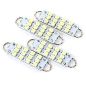 4Pc 561 562 567 564 12 SMD 44mm Rigid Loop White LED Car Light Lamps Bulbs - Picture 1 of 11