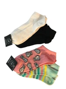 Legwear Essentials Womens Socks, Assorted Styles As Pictured, One Size, 4 Pairs - Picture 1 of 1