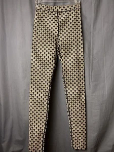 RICHARD ALLEN x H&M Multicolor Patterned High Waist Stretch Leggings Sz S - Picture 1 of 13
