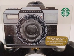 STARBUCKS CARD 2015 " SLR 📷 35mm CAMERA " VHTF 📷 MINT~ A BEAUTY~ GREAT PRICE - Picture 1 of 4