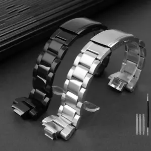 26mm Stainless Steel Watch Band Strap for Casio G-shock Gst-b400 Bracelet + Tool - Picture 1 of 8