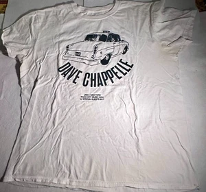Dave Chappelle Tour T-Shirt New York 2017 Live at Radio City Music Hall XL-STAIN - Picture 1 of 6