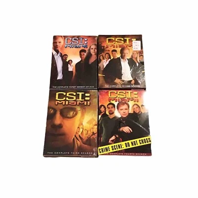 CSI: Miami Seasons 1-4 1 2 3 4 DVD Lot TV Series Box Set New Sealed - Image 1 of 3