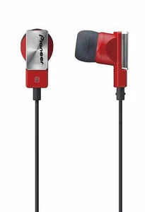 Pioneer SE-CL21M-J-E Earbuds - Red - Picture 1 of 1