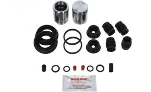 für CHEVROLET CRUZE HINTEN BREMSSATTEL NEUAUFBAU REPARATUR DICHTSATZ +KOLBEN - Bild 1 von 3