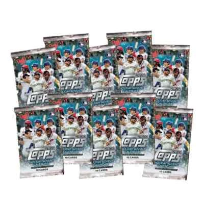 2024 Topps MLB Holiday Baseball Megabox Variations & Shortprints