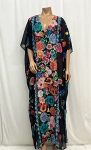$278 NWT Johnny Was Evening Palace V-Neck Kaftan - S/M - OL77680724 - Picture 1 of 4