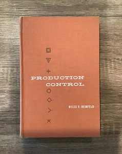 Vintage 1959 Production Control by Nyles V. Reinfeld. Free Shipping. - Picture 1 of 5