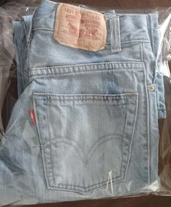 Vintage - Red Label 569 Levi's Boys Loose Straight Jeans - size 8 SLIM /22x22! - Picture 1 of 7