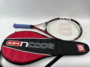 Wilson Ncode N5 Oversize Tennisschläger 4 1/2" Griff mit Tasche - Bild 1 von 12