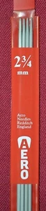2.75mm (12 gauge) AERO Double Point Knitting Needles - choose length - Picture 1 of 1