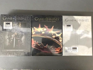 Game of Thrones Complete DVD seasons 1-3 HBO Select Tv show series movies -NEW - Picture 1 of 3