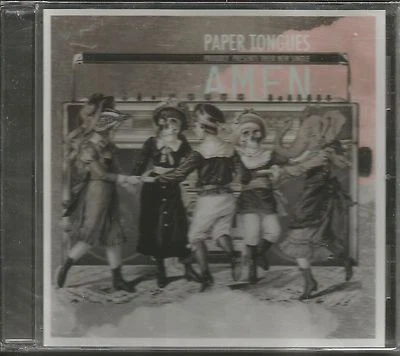 PAPER TONGUES w/ P.O.D. Amen / Weapons USA PROMO DJ CD Single SEALED 2012 POD Foto 1 de 2