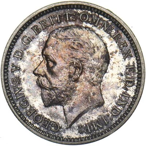 1927 Proof Threepence - George V British Silver Coin - Superb - Picture 1 of 2