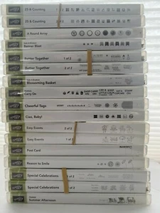 Stampin' Up ! Lot de timbres retirés VOUS CHOISISSEZ TIMBRES neufs * - Photo 1/4