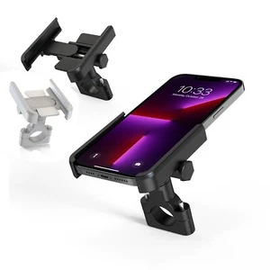 360° Motorcycle Stand Holder Dropproof Slipproof Handlebar Alloy Phone Mount US - Zdjęcie 1 z 15