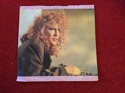 BETTE MIDLER - From A Distance 7” Vinyl Single Record 1990 - Image 1 of 4