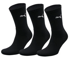 Calcetines Puma Crew Unisex Cuarto Medias Deporte Tenis 3 9 12 15 24 Par - Imagen 1 de 19
