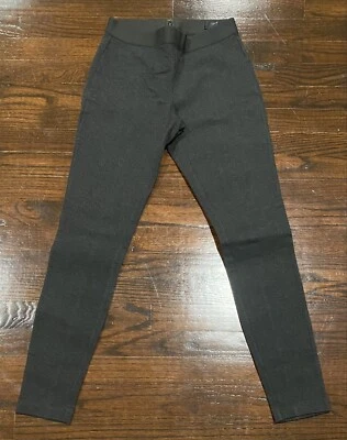 J. Crew Gray Pixie Skinny Back Zip Pants Women's Size 2R - Image 1 of 4
