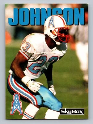 1992 SkyBox Impact #151 Richard Johnson   Houston Oilers - Image 1 of 2