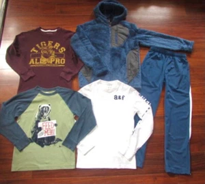 Gymboree Old Navy ABERCROMBIE FITCH Lands End ~ Boy's 14 16 XL Shirts Pants Lot - Picture 1 of 15
