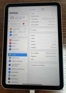 Apple iPad mini A1432 64 GB, Wi-Fi, 7.9 in - White/Silver - Picture 1 of 3