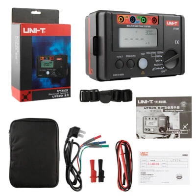  UNI-T UT526 Megger Digital Electrical Insulation/Earth Resistance/RCD Tester - Image 1 of 4