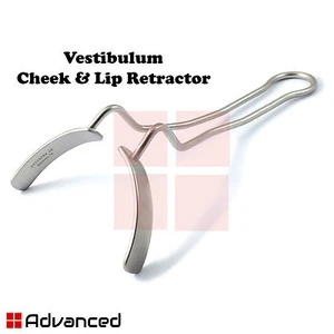 Vestibulum Lip & Cheek Retractor Mouth Opener Labial Dental Surgical Instruments - Picture 1 of 2