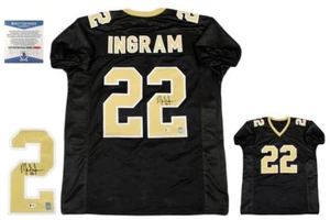 Mark Ingram Autographed SIGNED Jersey - Beckett Authentic - Black - Picture 1 of 1