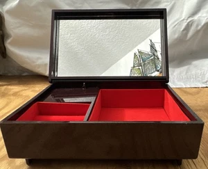 Schmuckkästchen mit Samt innen & Spieluhr Schmuck Organizer - Bild 1 von 6