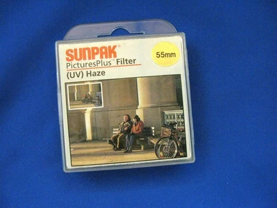 SUNPAK 55MM UV FILTER - NEW - Image 1 of 3