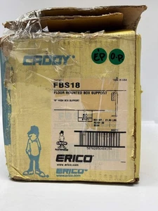 50PK nVent Caddy FBS18 Footed Box and Conduit Supports for Concrete Slabs - Picture 1 of 5