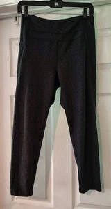 FLX Size Large Gray Women's Workout Stretch Pants - Picture 1 of 5
