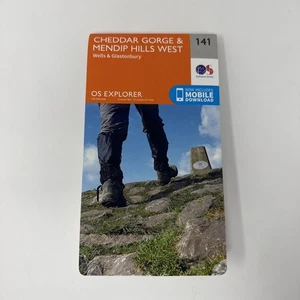 Cheddar Gorge & Mendip Hills West Karte | Wells & Glastonbury | Ordnance Survey | - Bild 1 von 10