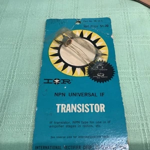 IRC TR10-C NPN universal  IF  Amplifier Transistor  - Picture 1 of 3