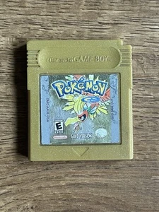 Pokemon Gold Version Nintendo Game Boy Color Authentic NEW SAVE BATTERY TESTED - Picture 1 of 7