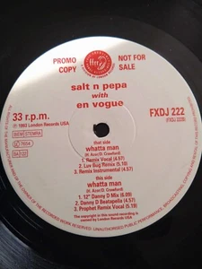 Salt N Pepa with En Vogue - Whatta Man 12" Promo - Picture 1 of 8