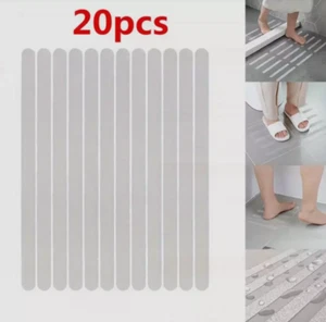 20pcs Anti Slip Stickers Bath Tub Shower Grip Strips Non-Slip Safety Floor Tread - Picture 1 of 4